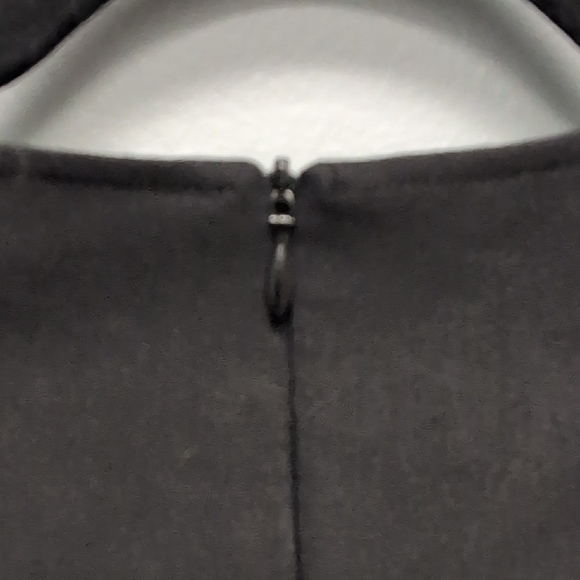 NWOT Zara Black Mock Neck Sheath Mini Dress Size Large. Tag Fell Off Somewhere - Picture 4 of 4